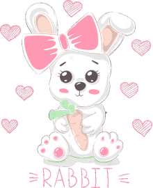 Carrot Unicorn Rabbit